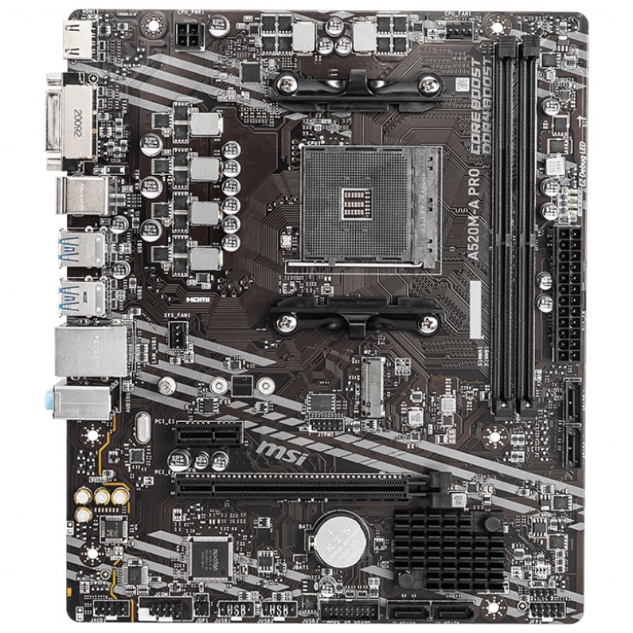 MOTHER MSI (AM4) A520M-A PRO