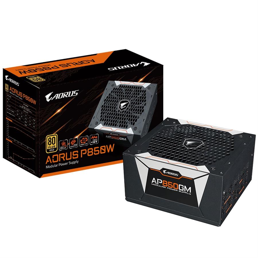 FUENTE GAMER GIGABYTE 850W 80P GOLD AORUS FULL MODULAR