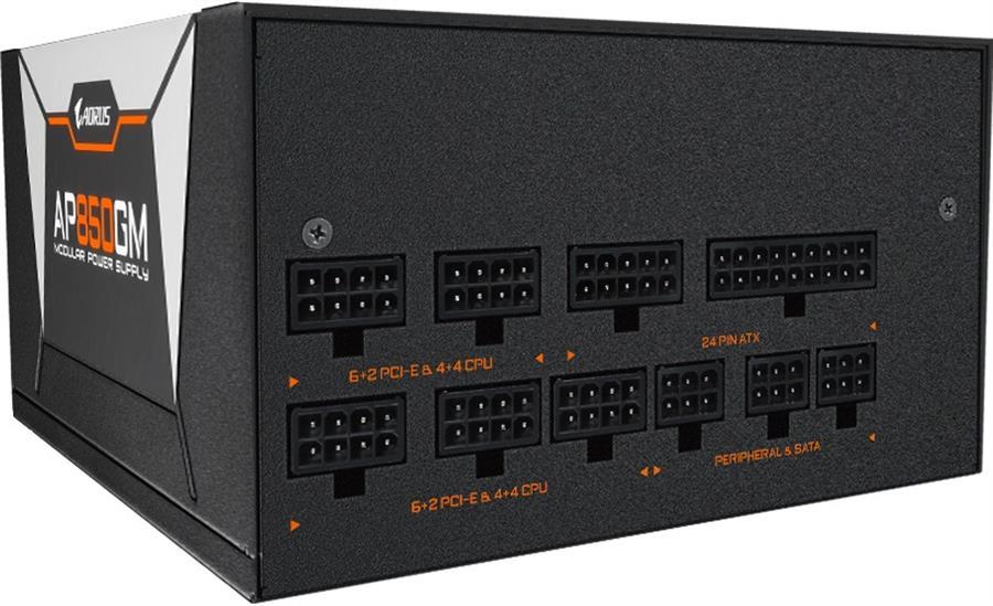 FUENTE GAMER GIGABYTE 850W 80P GOLD AORUS FULL MODULAR