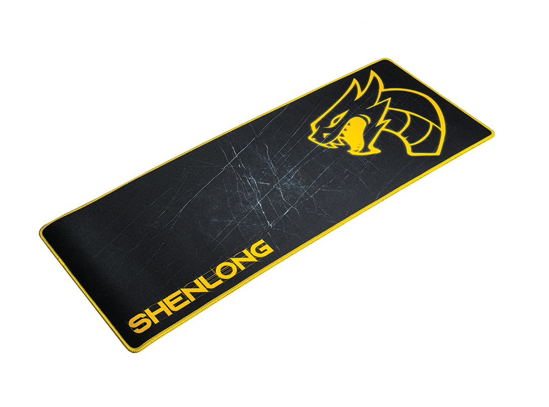 MOUSEPAD GAMING SHENLONG P1000XL - 800 X 300 X 4 MM - BORDE COCIDO - SUP DE MICROFIBRA 