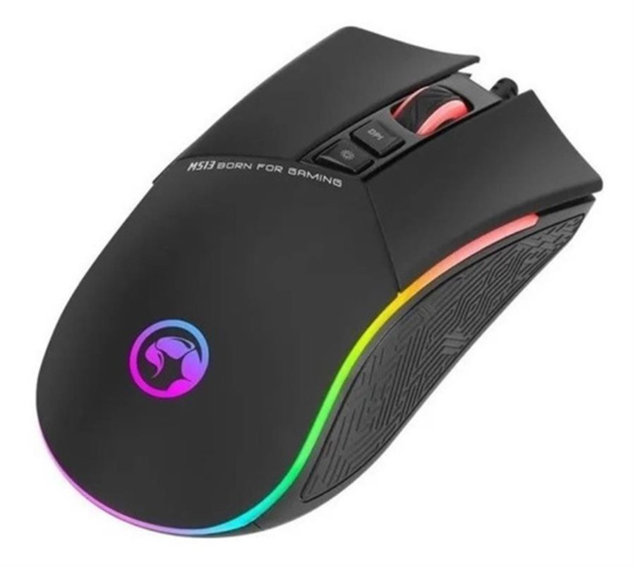 MOUSE GAMING MARVO M513 4800 DPI OPTICO RGB 7B