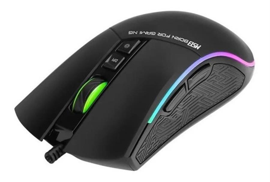 MOUSE GAMING MARVO M513 4800 DPI OPTICO RGB 7B