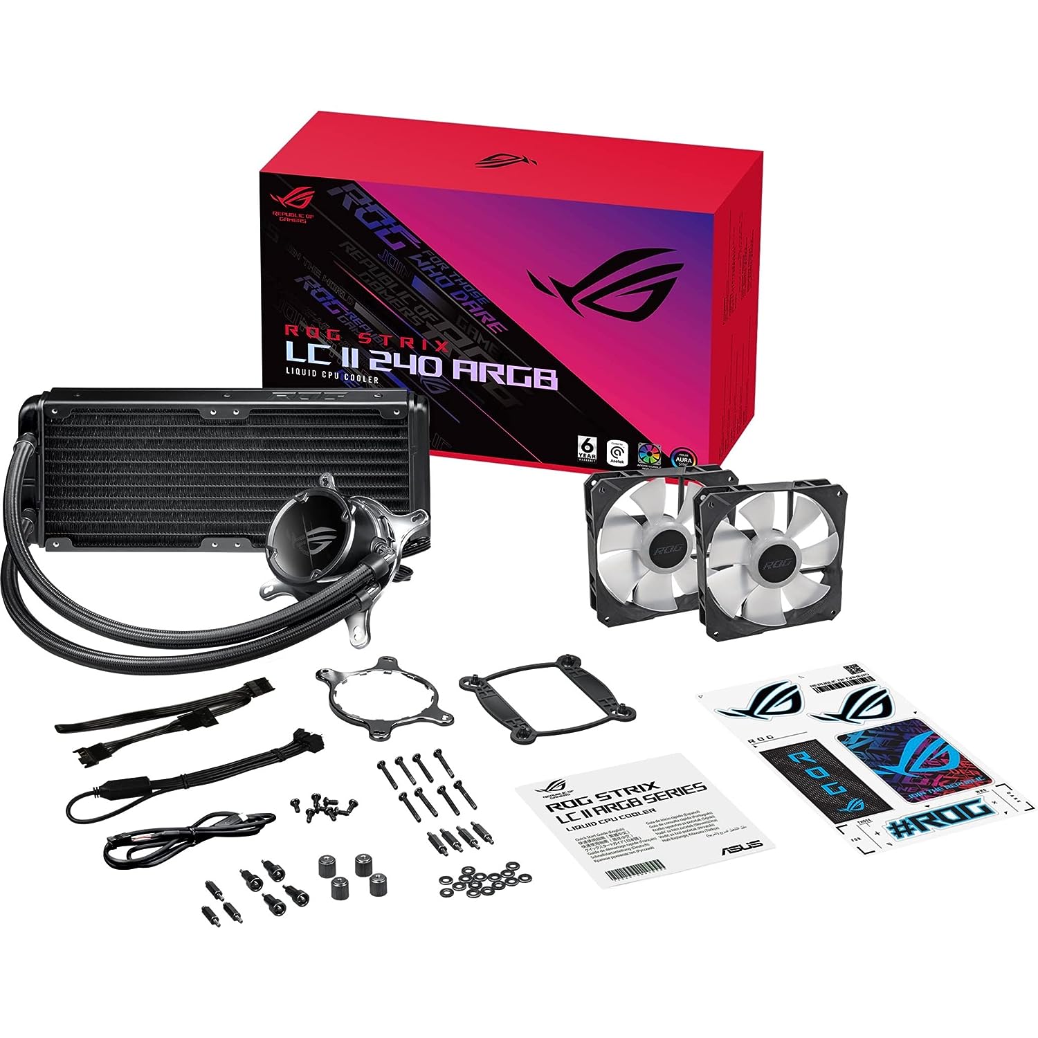 WATERCOOLER ASUS ROG STRIX LC II 240 ARGB