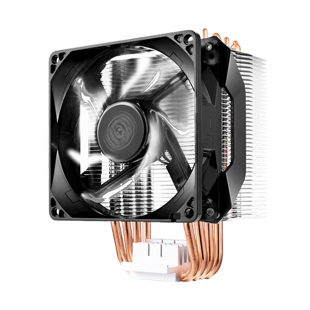 CPU COOLER COOLERMASTER H411R WHITE