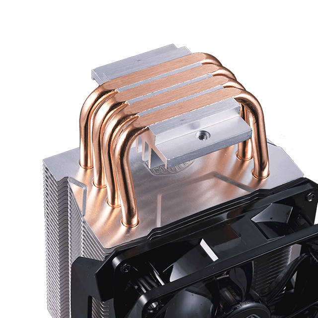 CPU COOLER COOLERMASTER H411R WHITE