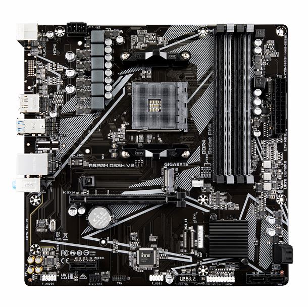MOTHER GIGABYTE (AM4) A520M DS3H V2