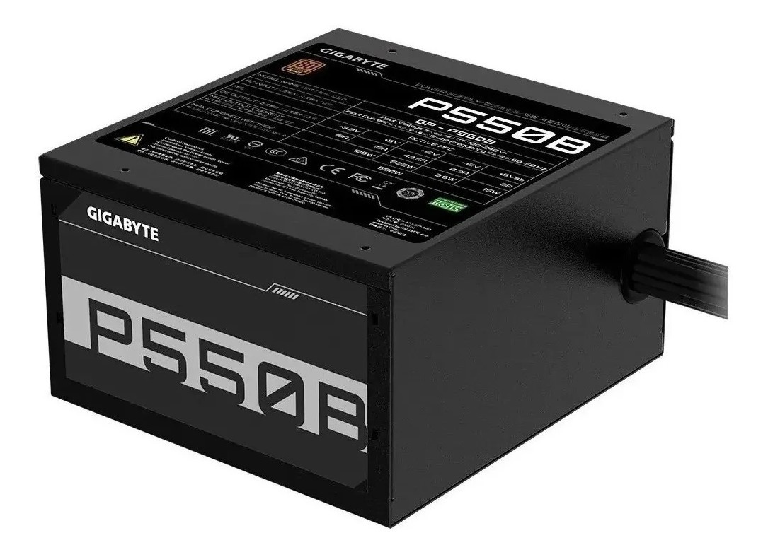 FUENTE GAMER GIGABYTE GP-P550B 550W 80 PLUS BRONZE