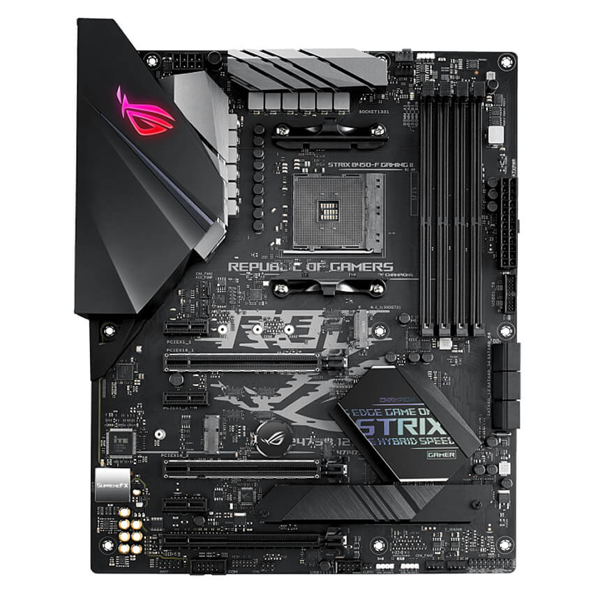 MOTHER ASUS (AM4) ROG STRIX B450-F GAMING II 