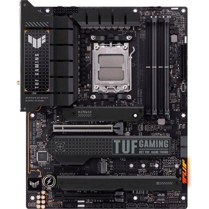 MOTHER ASUS (AM5) X670E-PLUS TUF GAMING WIFI DDR5