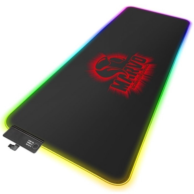 MOUSEPAD MARVO PRO GAMING RGB XL BLACK G45