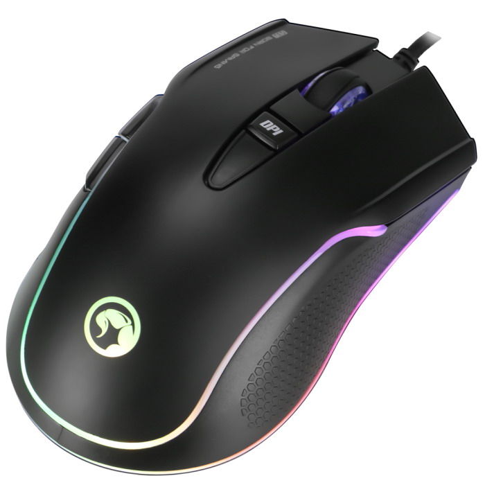 MOUSE GAMING MARVO G943 10000 DPI OPTICO LED RGB