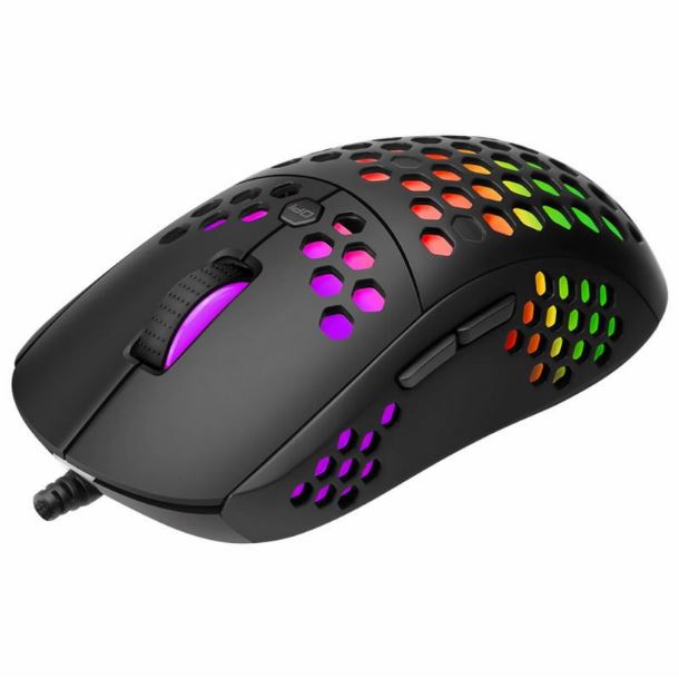MOUSE GAMING MARVO G961 ULTRALIVIANO 12000 DPI OPTICO RGB 6B