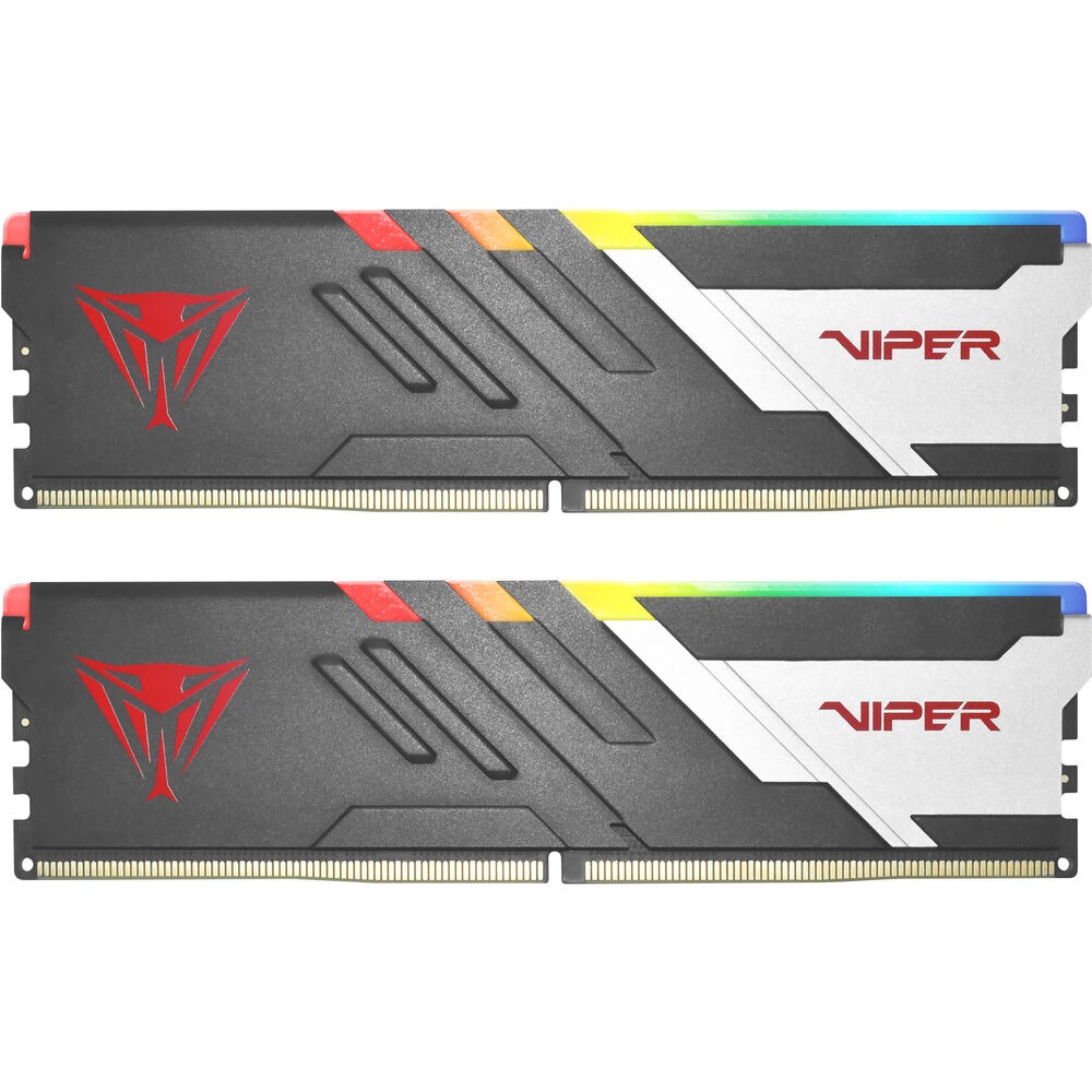 MEMORIA PATRIOT VIPER VENOM DDR5 32GB 7400 MHZ RGB CL36 BLK/SIR HS DUAL KIT