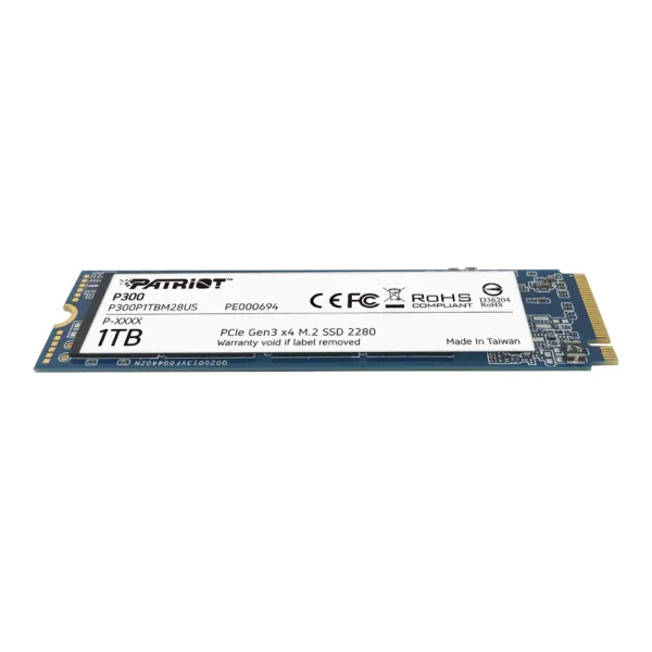 DISCO SSD PATRIOT P300 1TB M.2 2280 PCIE GEN3
