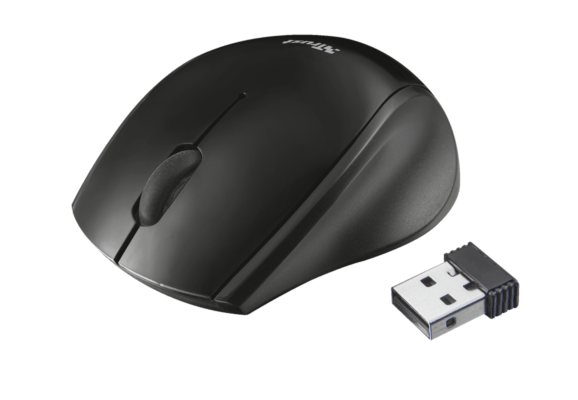MOUSE TRUST ONI MICRO WIRELESS BLACK