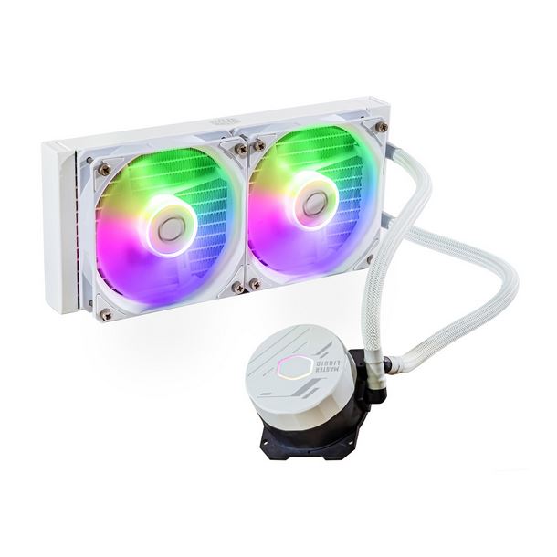 WATERCOOLER COOLERMASTER ML240L CORE WHITE 