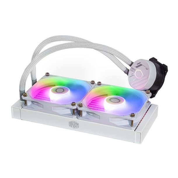 WATERCOOLER COOLERMASTER ML240L CORE WHITE 