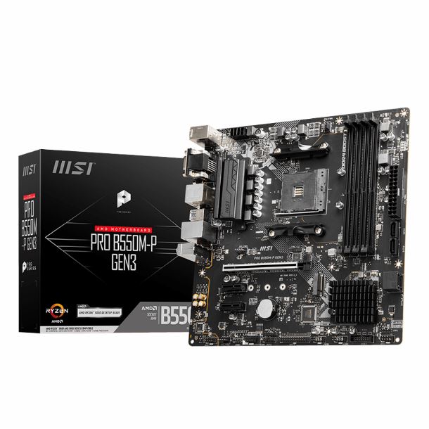 MOTHER MSI (AM4) B550M-P PRO