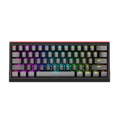 TECLADO GAMING 60% MARVO KG962SP-B SWITCH BLUE ESP USB RGB