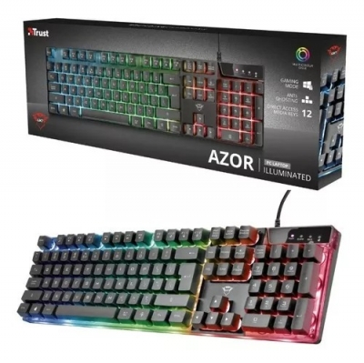 TECLADO GAMER TRUST AZOR GXT 835