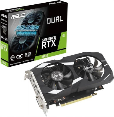 PLACA DE VIDEO ASUS DUAL RTX 3050 6GB OC