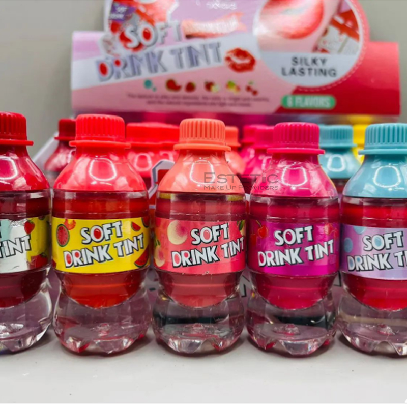 Pack X6 Tinta Labios 24hs Soft Drink Botellita T&G Tango Pro (PROMO)