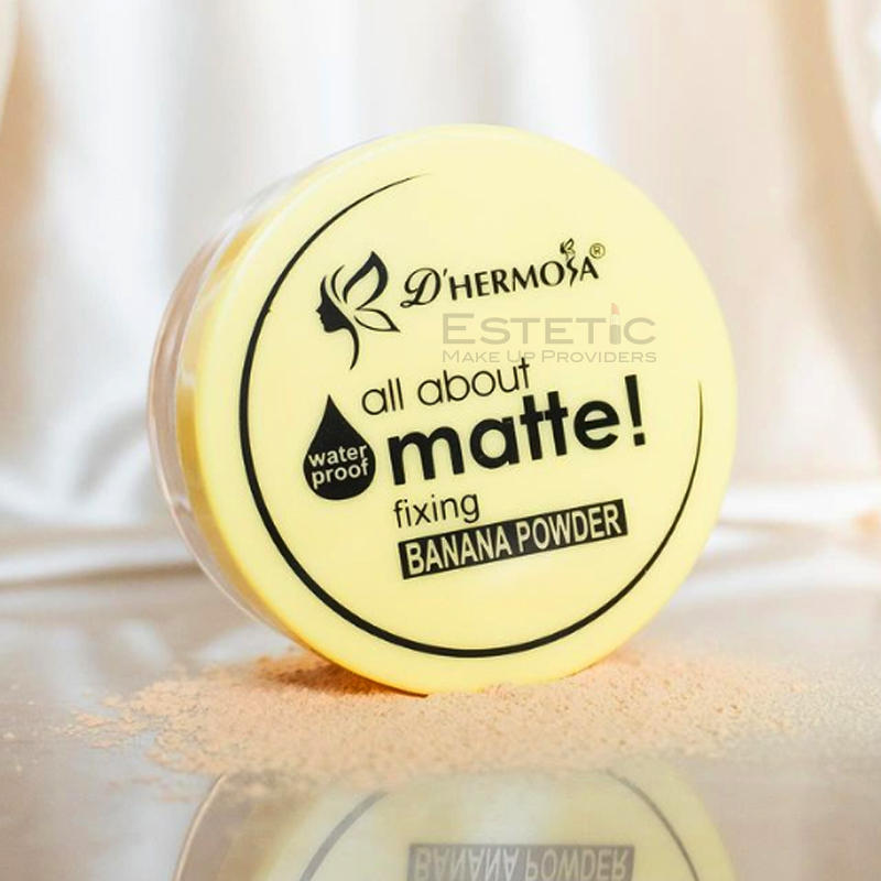 Pack X6 Polvo Banana Volatil Matte Waterproof DHermosa (PROMO)