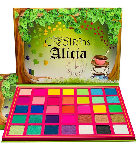 Paleta de Sombras Alicia 35 HD Colors Beauty Creations