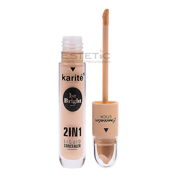 Corrector 2 En 1 Liquido + Barra Karite Profesional