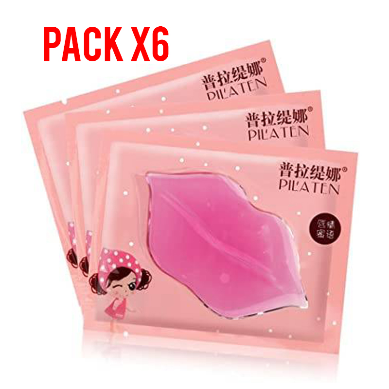 Pack X6 Mascarilla Colageno Labios Pilaten (PROMO)