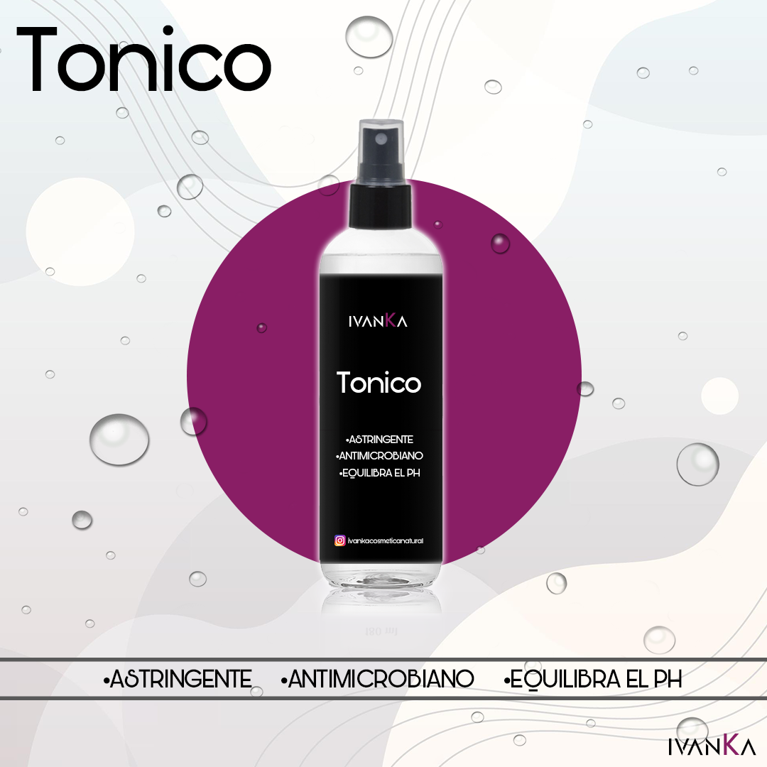 Tónico Facial Astringente Antimicrobiano Anti-Acné ivanKa