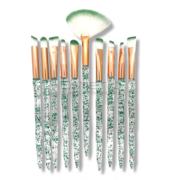 Set x10 Brochas Fashion C/Glitter