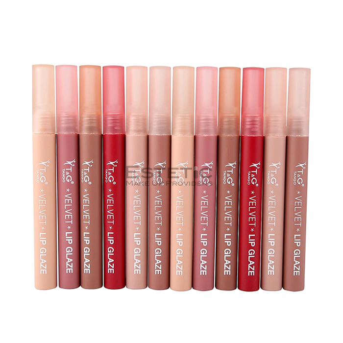 Labial Velvet Matte Lip Glaze Hidratante Profesional T&G Tango Original