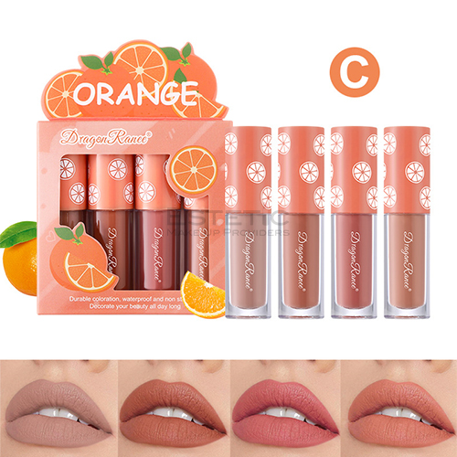 Set x4 Labiales Liquidos 24 HS Fruit Coleccion