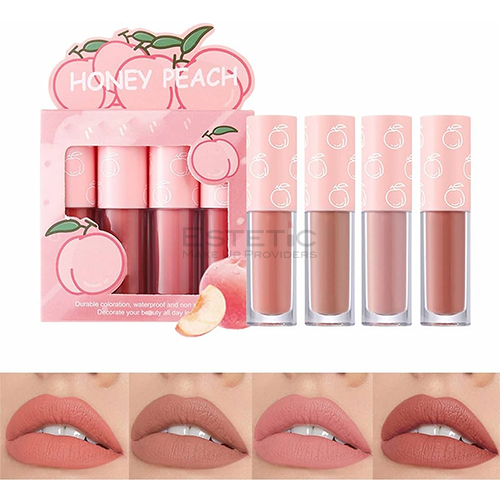 Set x4 Labiales Liquidos 24 HS Fruit Coleccion