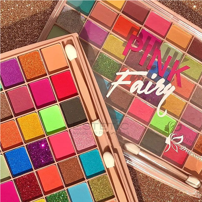 Paleta Sombra Pink Fairy 48 Colores DHermosa Pro