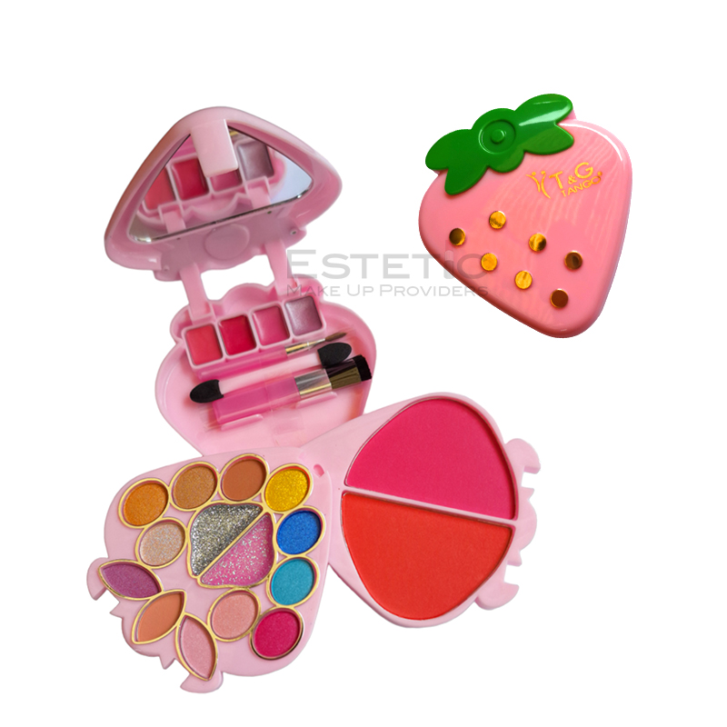 Set Maquillaje Completo 4D Fresa PINK T&G Tango Pro 