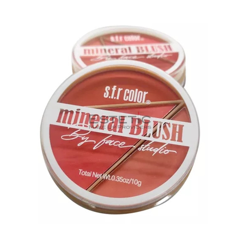 Rubor 3 en 1 Mineral Blush Face Studio SFR Color