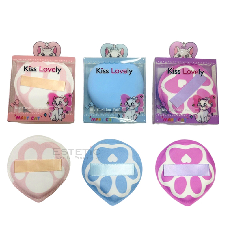 Esponja Para Polvo Huellita Kiss Love