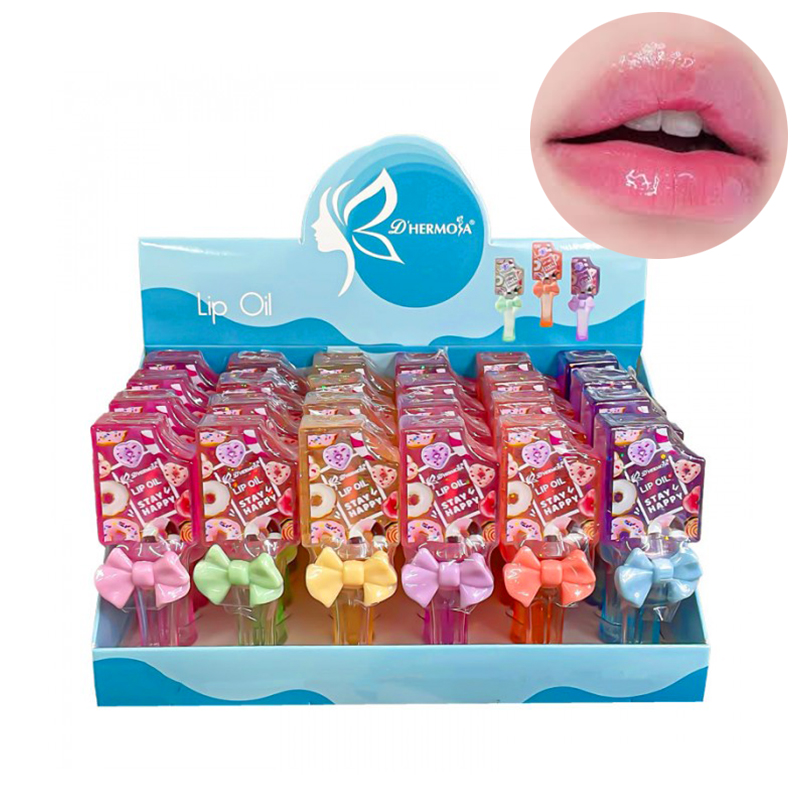 Lip Oil Stay Happy Destellos DHermosa Pro