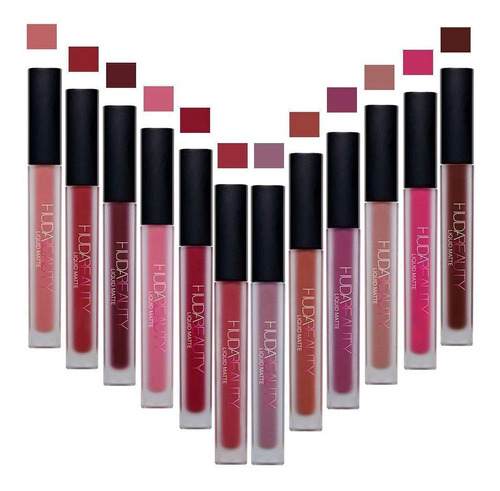 Labial Mate Líquido 24 hs Huda Profesional
