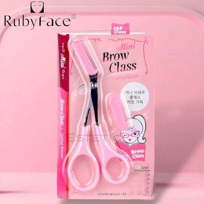 Tijera Para Cejas Con Peinesito