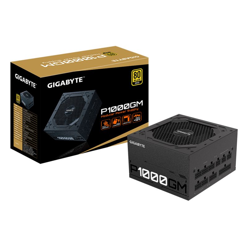 FUENTE GAMER GIGABYTE 1000W 80 PLUS GOLD