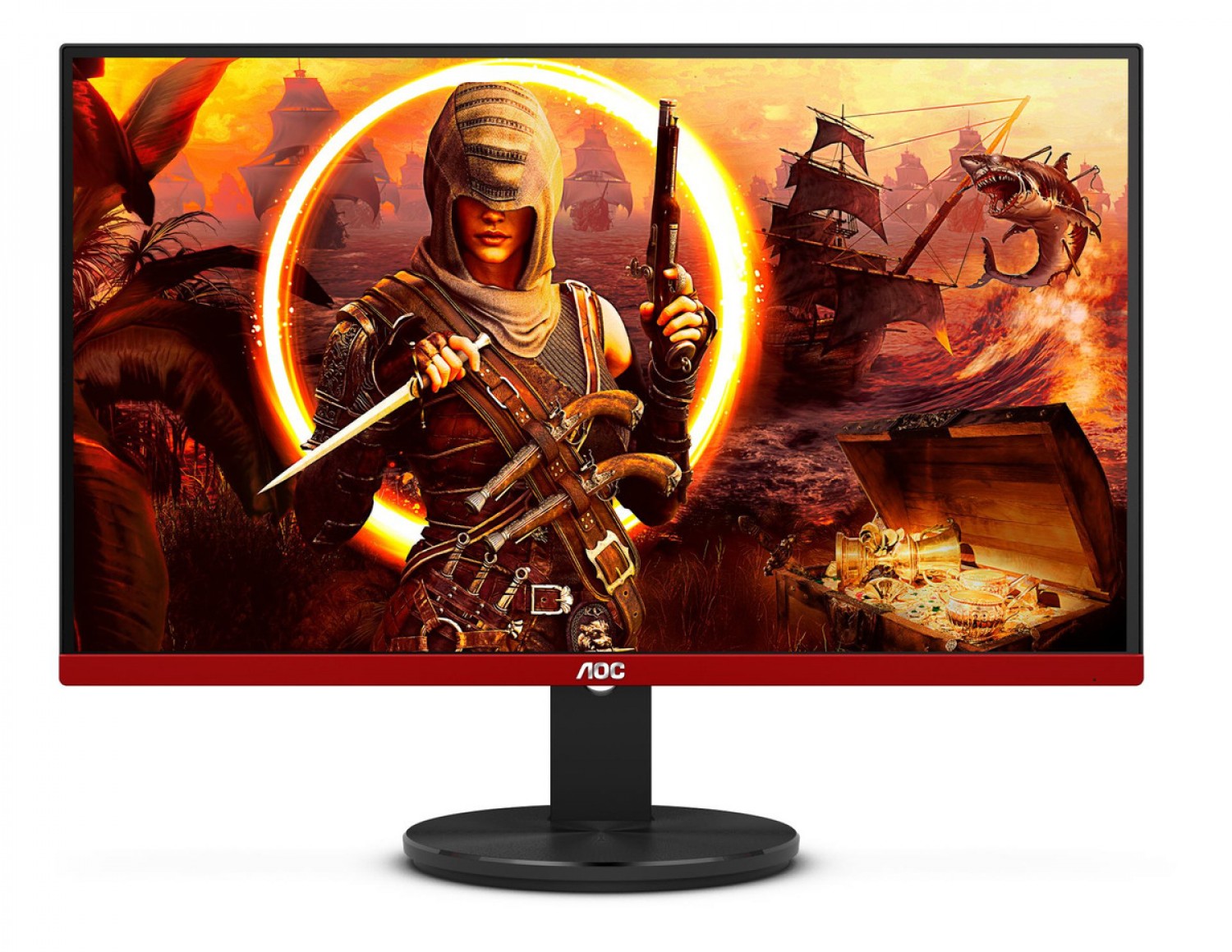 AOC MONITOR LED PLANO GAMER 27 2790VX