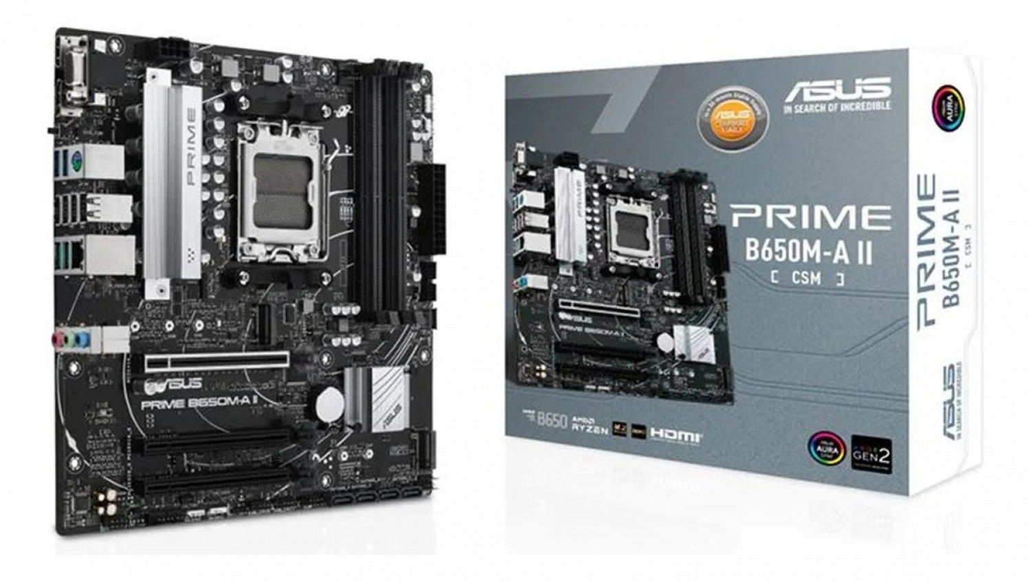 MOTHER ASUS (AM5) PRIME B650M-A II