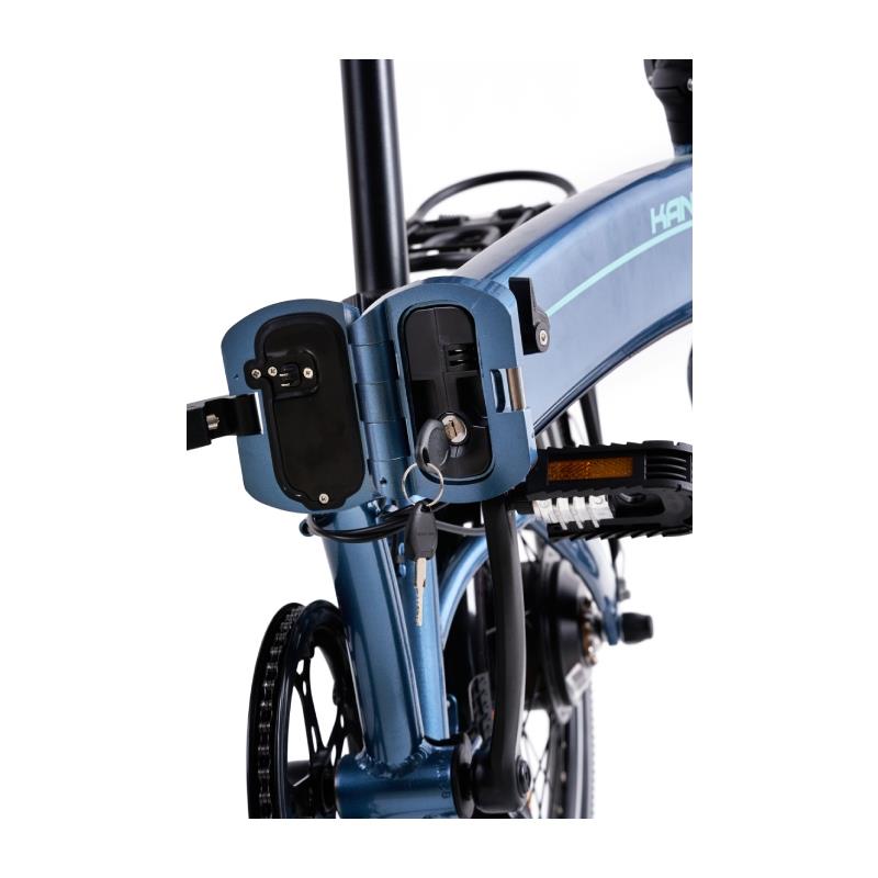 BICICLETA ELECTRICA EPAC KANY 20 - EB-C20P-310 (ARG) AZUL Y NEGRO