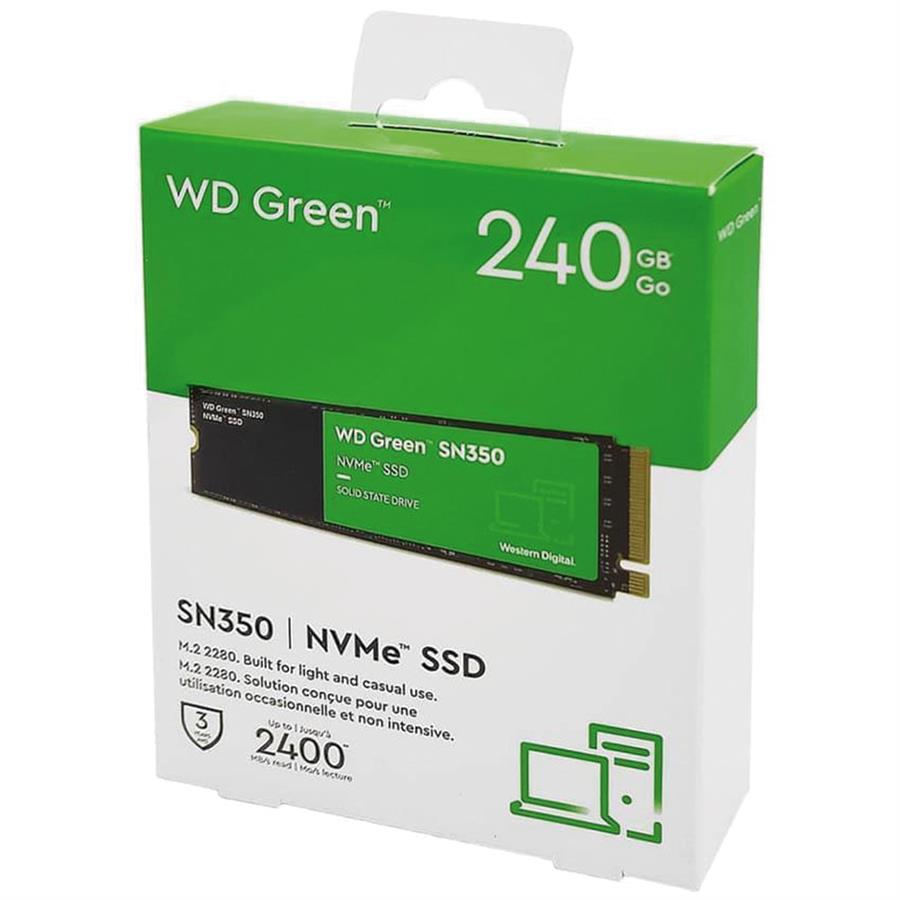 Disco M2 WD GREEN 240 GB NVMe SN350