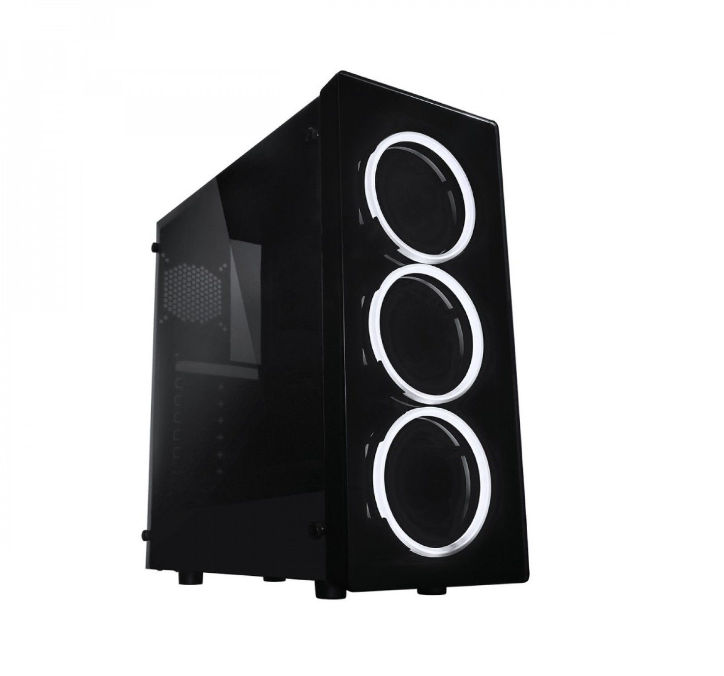 GABINETE GAMER RAIDMAX NEON WHITE