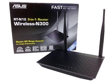 ROUTER ASUS RT-N300 3-IN-1 WI-FI ROUTER
