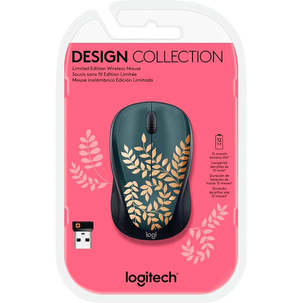 Mouse M317c Golden Garden Limited Wireles Logitech